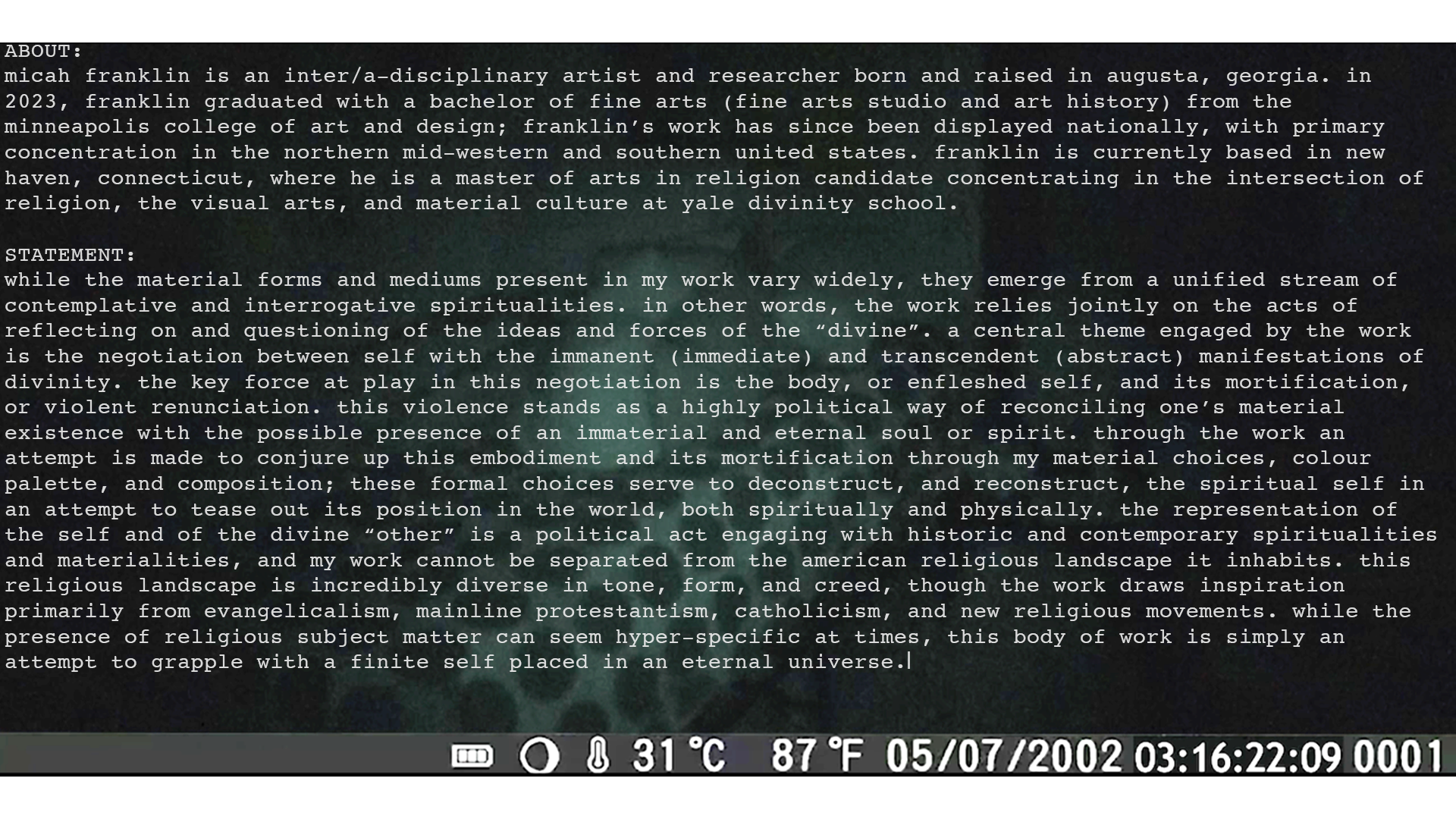 About Statement 2